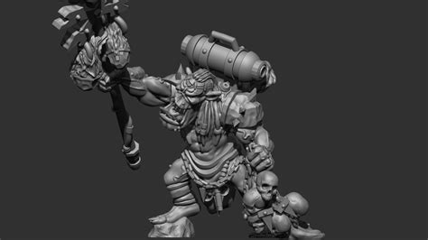 ork stl|ork weirdboy 3d print.